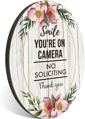 Vista 19 de PMB026 - Letrero multicolor con texto en inglés "No Soliciting, Do Not Knock or Ring Bell", 4 x 5 pulgadas (con cinta adhesiva fuerte)