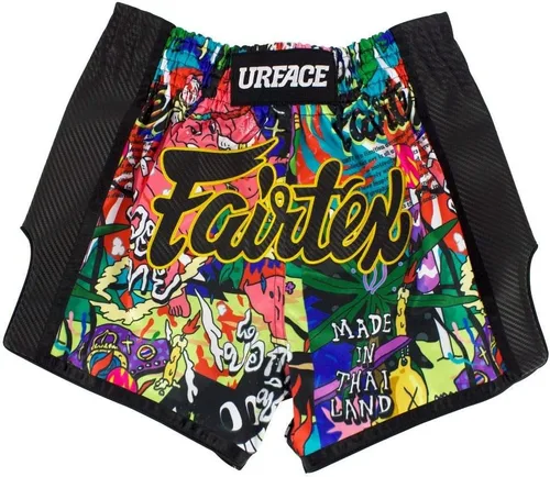 Vista 33 de Fairtex Pantalones cortos de boxeo Muay Thai de corte delgado "Kabuki