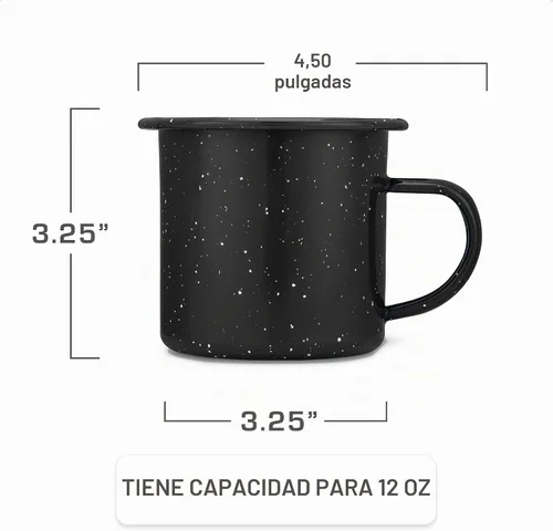 Vista 3 de COLETTI Juego Clásico de Cafetera Percoladora de Esmalte y Tazas — La Cafetera de Camping Más Nostálgica, Ahora Modernizada