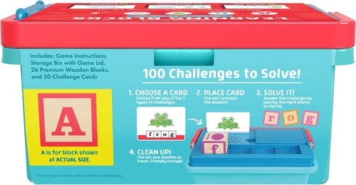 Vista 6 de Chuckle & Roar - Bloques de aprendizaje: bloques del alfabeto y tarjetas didácticas de aprendizaje - Actividad educativa de aprendizaje para niños