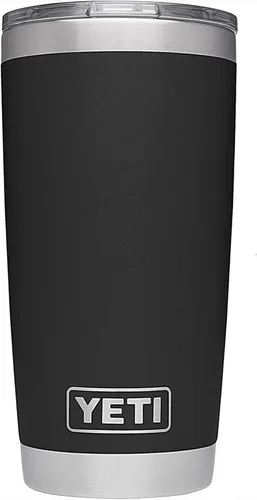 Vista 27 de YETI Rambler - Vaso de acero inoxidable con aislamiento al vacío de 20 onzas con tapa MagSlider Todo acero inoxidable