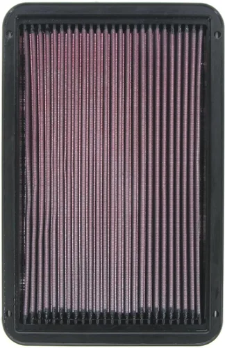 Vista 4 de K&N Filtro de aire del motor: Aumente la potencia y la aceleración, lavable, Premium, Filtro de aire de repuesto para automóvil: Compatible