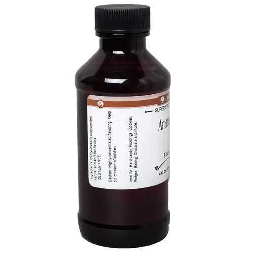 Vista 2 de LorAnn Amaretto SS Flavor, botella de 4 onzas