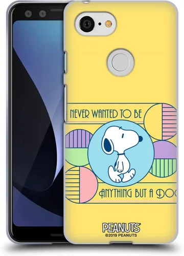 Vista 232 de Head Case Designs Snoopy Deco Dreams - Funda de gel con licencia oficial de Peanuts Blue Pattern [protección de grado militar] compatible con Google