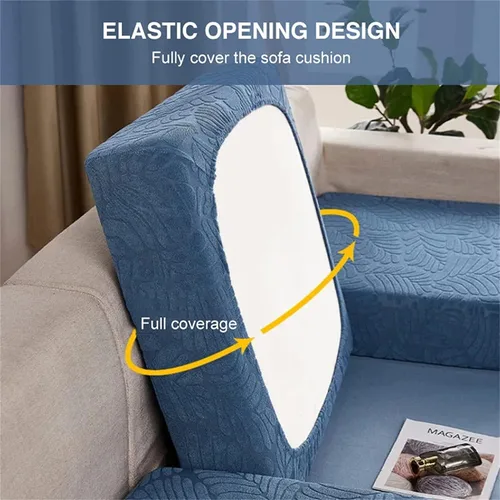 Vista 3 de Funda universal para sofá resistente al desgaste, funda elástica universal de alta elasticidad, de elastano antideslizante, funda universal