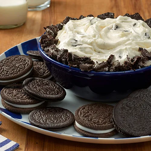 Vista 10 de OREO Galletas sándwich de chocolate, tamaño fiesta, paquetes de 8-25.5 onzas