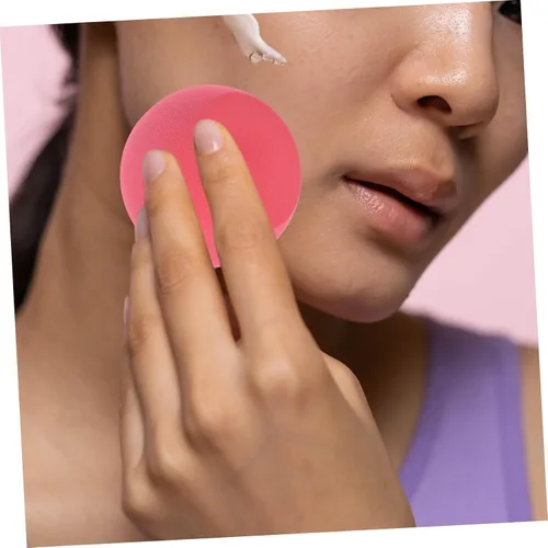 Vista 6 de Esponja de maquillaje lindo Huevo 3 Uds. Esponja de belleza de frutas Esponja de maquillaje Puff Face Makeup Foundation Cosmetología Kit Polvo Crema