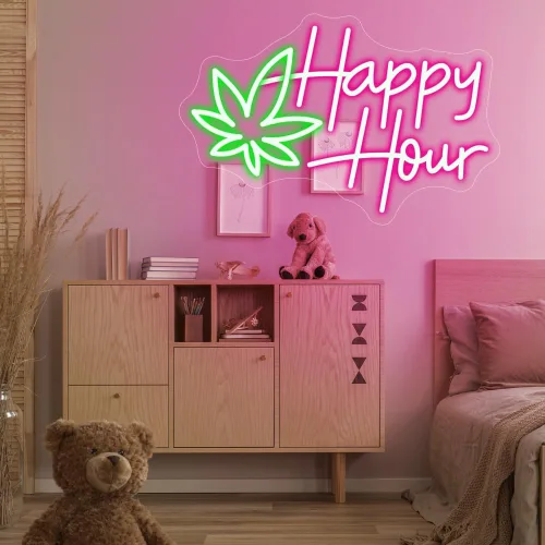 Vista 4 de Letrero de neón con interruptor USB, para decoración de pared con interruptor USB, letreros de neón para bar de cerveza, letrero de luz de neón