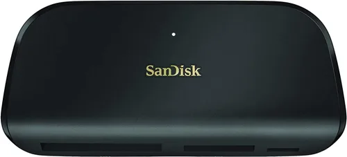 Vista 3 de SanDisk ImageMate PRO - Lector/escritor multitarjeta USB-C para tarjetas SDHC, SDXC, MicroSD, CF - Compatible con UHS-I, UHS-II, 3.0