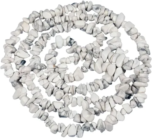 Vista 37 de Adabele Cuentas sueltas de gema de Amazonita azul natural de 31 pulgadas, astillado, con agujero perforado, forma libre, de 5 mm a 8 mm, separador