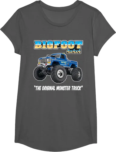 Vista 84 de Camiseta Monster Truck Gris asfalto