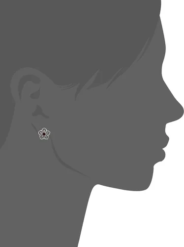 Vista 3 de Tienda Collection Sterling Silver Sky Flower Stud Earrings