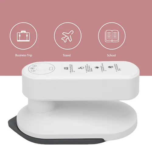 Vista 7 de Luocute Handheld Electric Iron Portable Cordless Mini Travel Iron with 5000mAh Battery and 3 Temperature Settings Fast Heating in 30 Seconds for