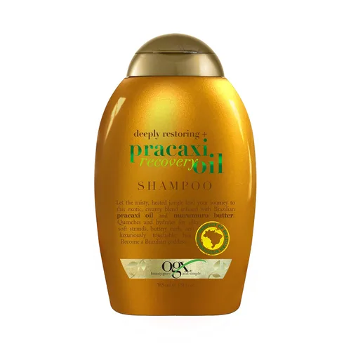 Vista 12 de OGX Deeply Restoring + Pracaxi Recovery Oil Anti Frizz LeaveIn Crema para peinar con tensoactivos sin sulfato de mantequilla Murumuru Tratamiento