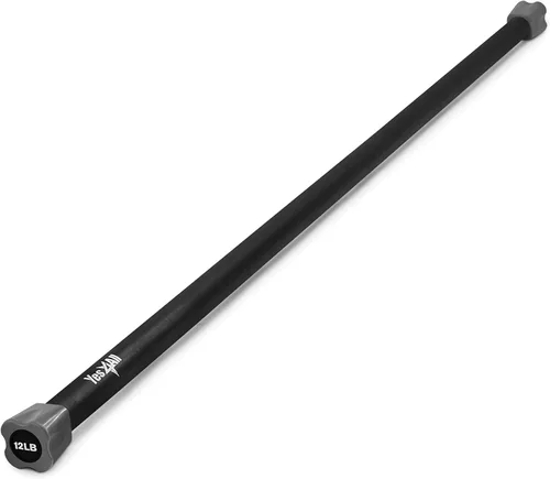 Vista 11 de Yes4All Total Body Weighted Body Bar for Strength Training