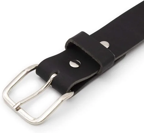 Vista 6 de Cinturón de cuero Journeyman Fabricado en Estados Unidos Cinturón de cuero para hombre