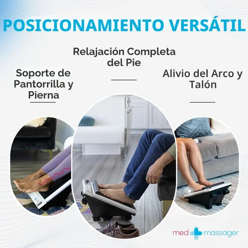 Vista 3 de Masajeador de pies de 11 velocidades MMF06 MedMassager