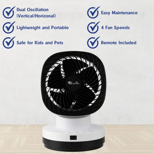 Vista 4 de LivePure LP1200FAN-T Ventilador oscilante Air Fury
