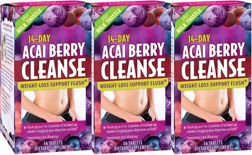 Vista 10 de Nutrición Aplicada ACAI Berry Cleanse TABS Tamaño: 56