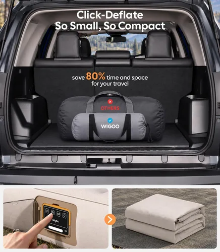 Vista 3 de Wigoo Colchón de aire para automóvil SUV 2026 para SUV de tamaño medio