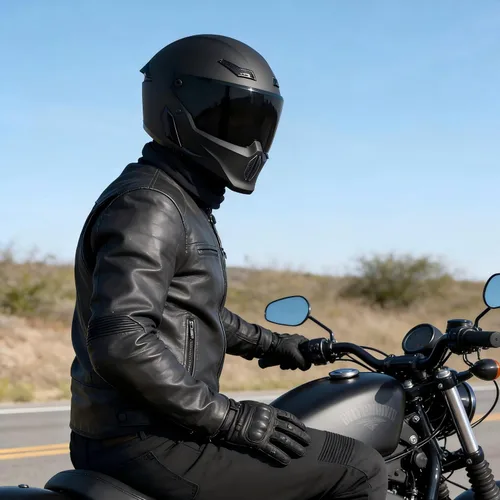 Vista 4 de Cascos para motocicleta MXJ Gear para hombres y mujeres adultos, Casco integral para motocicleta, MG666 aprobado por DOT, para carreras en la calle