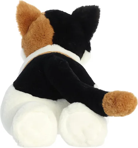 Vista 4 de Aurora Adorable animal de peluche Super Flopsie Esmeralda – Facilidad lúdica – Compañeros atemporales – Blanco 27 pulgadas