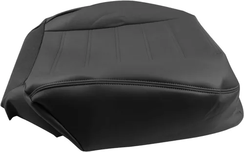 Vista 6 de SecosAutoparts Funda de asiento de cuero para conductor y pasajero, color negro, compatible con Hummer H2 2003 2004 2005 2006 2007