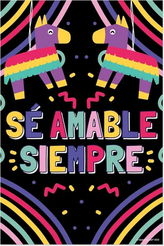 Vista 6 de Quarterhouse Paquete de 10 carteles motivacionales en español (ilustrados), materiales de aprendizaje en el aula de español para estudiantes