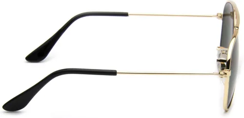 Vista 3 de Baby Boy Girl Classic Aviator Style Retro Metal Sunglasses