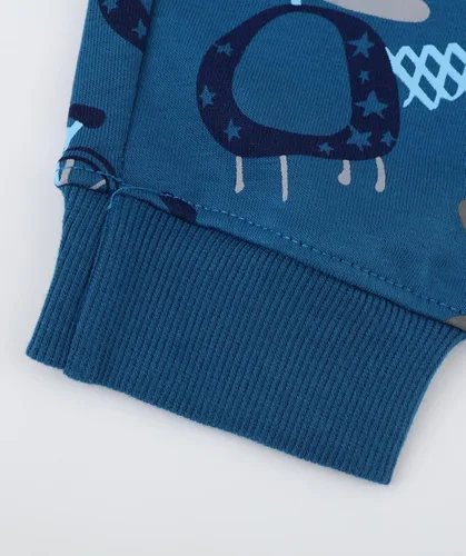 Vista 6 de LOKTARC Paquete de 2 pantalones deportivos de algodón con cordón para niños