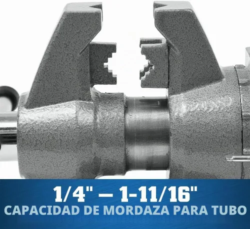 Vista 6 de Morsa de banco multiuso Wilton, 4-1/2" de ancho, 4-1/4" de apertura máxima de la mordaza, 2-1/4" de garganta (Modelo 450P)