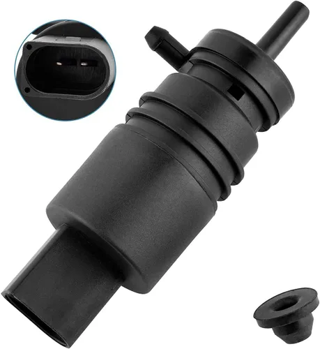Vista 4 de Bomba de limpiaparabrisas con ojal 21323-232316B 67128362154 67128377612 compatible con BMW E46 M3 M5 X3 X5 Z3 Z4 Z8 318i 323i 325i 328i 330i 528i