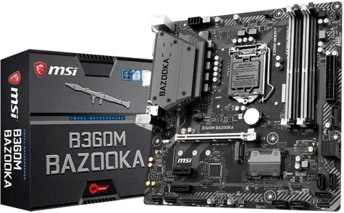 Vista 12 de MSI Serie Pro Intel Coffee Lake B360 LGA 1151 BTC ETH LTC Placa Base de Minería de Criptomonedas ATX (B360-F PRO)