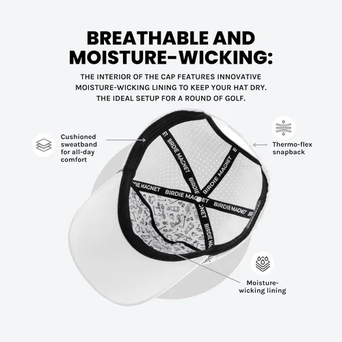 Vista 3 de Gorra de béisbol resistente al agua para hombre y mujer - Sombrero de cuerda