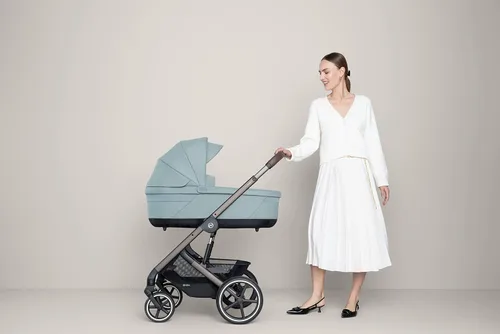 Vista 5 de Cybex Balios Cot S Lux - Moisés para bebé, asa integrada de fácil transporte, toldo e interior espacioso y acogedor, compatible con cochecito Cybex