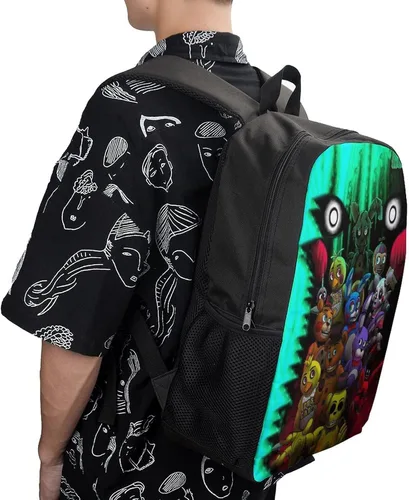 Vista 5 de 3D Backpack Multifunction Unisex Bookpack for Travel Daily Use Laptop Bag 17 Inch Teens Adults