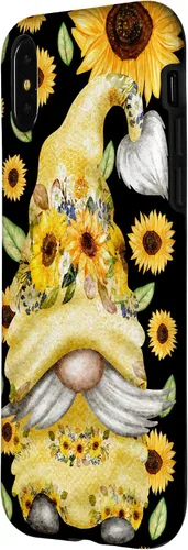 Vista 6 de Sunflower Gnome for Summer Garden Mom Cute Floral Pattern Case for iPhone 17