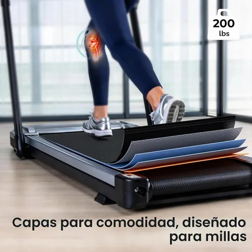 Vista 5 de Almohadilla para caminar 3 en 1 con barra de mango Cinta