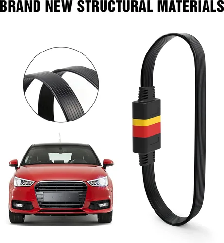 Vista 8 de Cable de extensión OBD2, herramienta profesional de escaneo de diagnóstico automotriz, cable de extensión completo de 16 pines para escáner ODBII