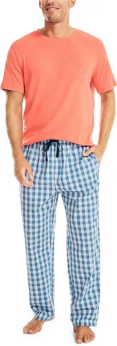 Vista 2 de Nautica Pantalón de dormir a cuadros para hombre