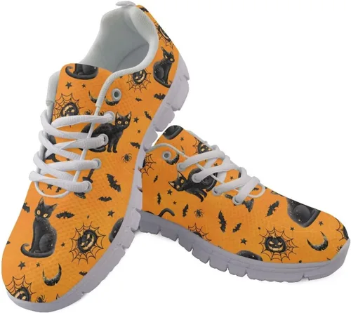 Vista 39 de HUGS IDEA Zapatos deportivos ligeros con patrón de enfermería para mujer Bandera estadounidense