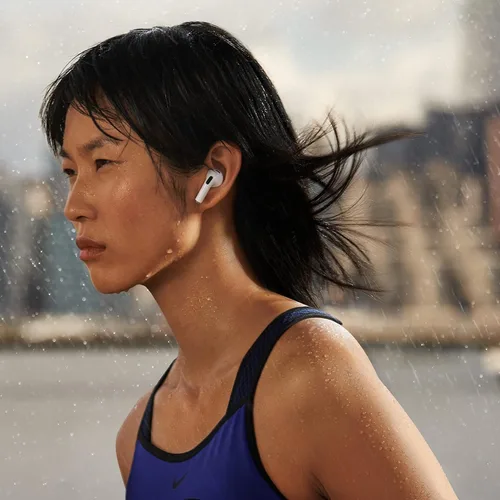 Vista 4 de Apple AirPods con estuche de carga Lightning (3ª generación) (renovado)