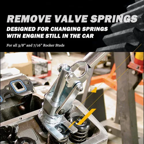 Vista 2 de Nuevo 66784 Stud Mount Valve Spring Compressor Remove & Install Valve Spring for all 3/8" & 7/16" Rocker Studs