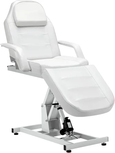 Vista 11 de BarberPub Silla de tatuaje ajustable de altura eléctrica Cama de masaje negro 0100 400 lbs cap, PVC leather, remote electric lift, manual back/leg