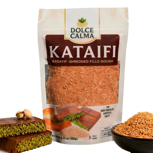 Vista 10 de Dolce Calma Masa de fillo rallada Kataifi asada