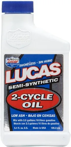 Vista 6 de Aceite semisintético de 2 ciclos, de la marca Lucas Oil