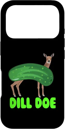 Vista 30 de Dill Doe - Carcasa para iPhone 17, diseño de ciervos y naturaleza divertida para adultos