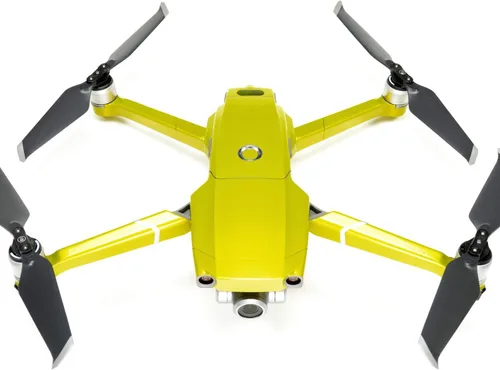 Vista 6 de Wrapgrade Poly Skin para DJI Mavic 2 Unidad Principal (Verde Ejército)