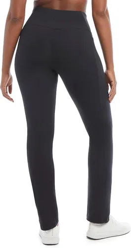 Vista 3 de Danskin Pantalón de yoga acampanado con cintura cruzada para mujer