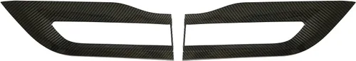 Vista 3 de Compatible con Jeep Grand Cherokee 2014-2021 Kit de Bisel de Moldura de Luz Trasera Cubierta con Aspecto de Fibra de Carbono